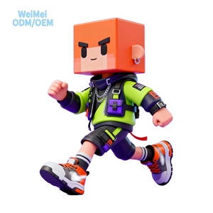 Đồ chơi mô hình nhân vật thể thao nhựa <span class=keywords><strong>PVC</strong></span> chất lượng cao bán buôn, thiết kế hoạt hình dễ thương phiên bản Q, có thể tùy chỉnh logo - Product Image 1