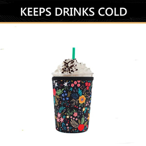 Funda de café impermeable portátil de neopreno, portavasos aislado reutilizable de 3mm para vaso de 16oz 22oz 30oz - Product Image 3