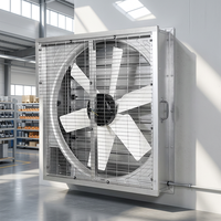 Ventilateur d'extraction d'air froid pour élevage avicole JTX-D1380 1,1 kW 44500 m³/h, ventilateur de ventilation BLDC EC
