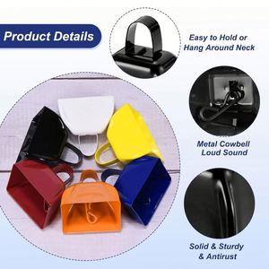 Campana Metálica de Alta Calidad con Asas, Campanas para Animar en Estadios, Campana Personalizada para Eventos Deportivos, Regalos Promocionales para Fiestas - Product Image 5
