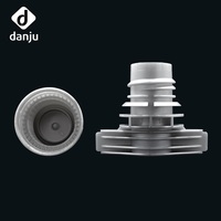 Capuchon de bec verseur robuste de qualité industrielle, couvercle anti-fuite, capuchon de bec verseur en plastique de 15 mm pour sachets souples de sauces, cosmétiques et liquides