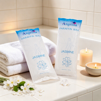 Fabrik OEM ODM Jasmin Aufhellende Feuchtigkeitspflege Fuß- und Handpflege Paraffin Spa Festes Pediküre-Badewachs Behandlung Handmaske 16oz