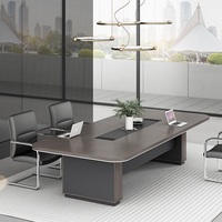 Tables et chaises de bureau, salle de conférence, salle de réunion, table de réunion de bureau, table de conférence moderne et ensemble de chaises