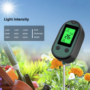 Sesli Alarm ekranı renk uyarısı ile dijital toprak ölçer <span class=keywords><strong>5</strong></span> 1 toprak güneş ışığı ve nem ve sıcaklık ph test cihazı bahçe için, - Product Image 6