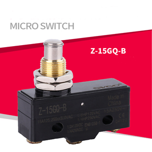 Z-15GQ-B Waterproof <b>Push</b> <b>Button</b> Limited Travel Micro <b>Switch</b> - Product Image 6