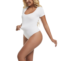 Combinaison gainante string à haute compression Pop Design, amincissante pour la taille, avec effet jean, vente en gros