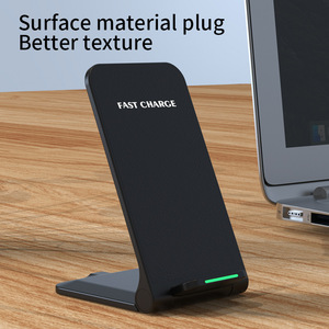 Q740 15W PD 3.0 Fast Charging Foldable Stand Wireless <b>Charger</b> with DC Port and Vertical Folding Design - Product Image 5