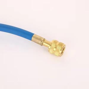 Manguera de Recarga de Aire Acondicionado para Automóvil R134a con Botella de Aceite Refrigerante R22, Dispositivo de Recarga de Productos Químicos para Aire Acondicionado de Uso Doméstico - Product Image 3