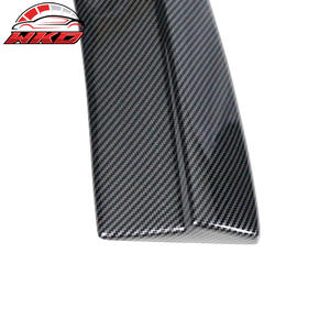 Pour Dodge Charger 2015-2023 Style SRT 2 pièces Bavettes de pare-chocs arrière Spat Fibre de carbone CF Kit carrosserie de haute qualité - Product Image 5