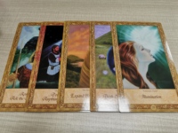 Carte de tarot de fantaisie personnalisée en couleur avec impression personnalisée en gros 78 cartes oracle jeu de cartes de tarot