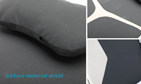 Coussin de massage pour le dos et le cou, avec fonction Shiatsu, pétrissage, chaleur, vibration, télécommande, siège, chaise, appareil pour soulager les douleurs musculaires