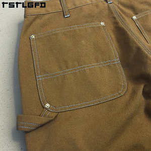 <span class=keywords><strong>Produttori</strong></span> di Abbigliamento, <span class=keywords><strong>Pantaloni</strong></span> Cargo Personalizzati, <span class=keywords><strong>Pantaloni</strong></span> da Lavoro in Denim, <span class=keywords><strong>Pantaloni</strong></span> da Carpentiere con Doppia Ginocchiera per <span class=keywords><strong>Uomo</strong></span> - Product Image 5