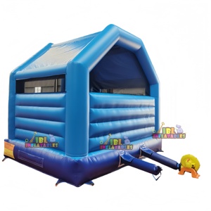 Château gonflable <span class=keywords><strong>Mickey</strong></span> avec <span class=keywords><strong>toboggan</strong></span>, directement de l'usine, pour enfants, château gonflable avec <span class=keywords><strong>toboggan</strong></span>, matériau PVC durable pour utilisation en location - Product Image 4
