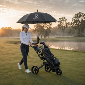 Paraguas de golf ultragrande de 68 pulgadas con marco de fibra de vidrio resistente, mango recto clásico, para eventos deportivos y uso diario. - Product Image 2