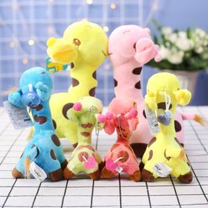 Vente en gros directe d'usine de jouets en peluche de grande taille pour la fête des enfants et les cadeaux d'anniversaire : animaux en peluche <span class=keywords><strong>girafe</strong></span> - Product Image 2