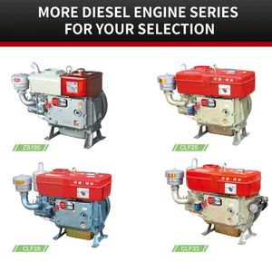 Moteur diesel monocylindre ZS1115 22 CV à démarrage au pied et refroidissement par eau pour engins lourds Euro 3 – Fournisseur OEM - Product Image 6