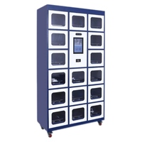 Casillero de Gestión de materiales de rejilla RFID de fábrica inteligente, casillero consumible de almacén inteligente, piezas de producción, casillero de autoservicio