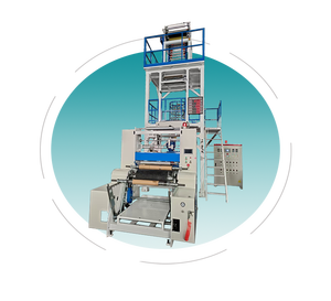 Machine de soufflage de film industriel ABA à 2 couches Double <span class=keywords><strong>enrouleur</strong></span> 45/900 moulage par extrusion-soufflage pour sacs d'expédition LDPE/HDPE - Product Image 4