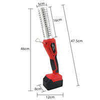 Briquet BBQ VERTAK à allumage rapide, coupe-vent, sans fil, rechargeable, allumeur de barbecue en métal résistant à la chaleur pour le camping et la cuisine en plein air