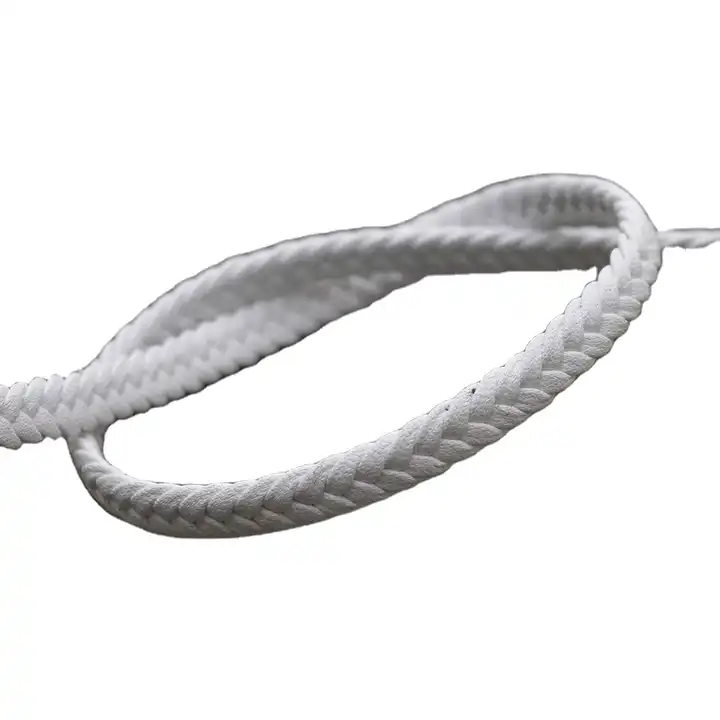 5*2mm White Flat Leather Cord/Rope/Thread For