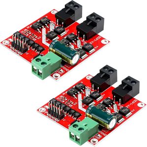 <span class=keywords><strong>L298</strong></span> Carte de commande de moteur à double pont en H 6.5V-27V 7A <span class=keywords><strong>PWM</strong></span> 12V 24V Régulateur de moteur électrique industriel 160W ICs - Product Image 3