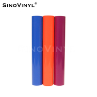 Vinilo de Color para Pósteres de 120G 140G, Vinilo de PVC para Corte por Plotter, Gráficos Adhesivos Permanentes, Rollos de Vinilo para Corte