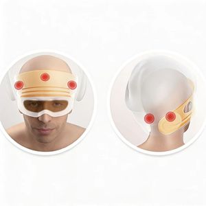 Masajeador de <span class=keywords><strong>Cabeza</strong></span> Bluetooth con Funciones de Compresa Caliente para <span class=keywords><strong>Ojos</strong></span> <span class=keywords><strong>y</strong></span> Masaje de <span class=keywords><strong>Cabeza</strong></span> - Product Image 5