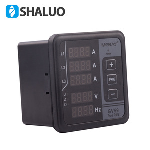 Medidor Multifunción Digital Shaluo GV59 True RMS, Voltímetro, Amperímetro, Medidor de Frecuencia, Entrada de CA/CC Monofásica - Product Image 3