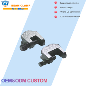 Utt BC2 thép carbon phổ strut chùm kẹp: Kết cấu tập tin đính kèm để đầu hoặc bottomofmetal dầm cho công nghiệp - Product Image 2