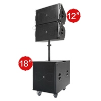 Altavoz Line Array Profesional Sandy K6, Equipo de Sonido Impermeable, Sistema de PA Activo para Exteriores