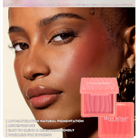 Fard à joues en poudre pressée, texture douce, créez votre propre palette de blush, marque privée