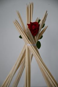 9*8mm d'épaisseur 78cm bâtons de <span class=keywords><strong>bambou</strong></span> naturel piquet carré <span class=keywords><strong>en</strong></span> bois pour le jardinage plante <span class=keywords><strong>en</strong></span> <span class=keywords><strong>pot</strong></span> poussant des bâtons de fleurs - Product Image 2