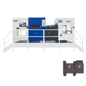 Máquina troqueladora automática de presión estable no deformada para papel corrugado de cartón