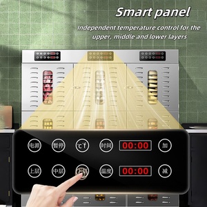 Deshidratador Comercial de Acero Inoxidable de Primera Calidad con Controles Digitales y Gran Capacidad de Bandejas para Negocios de Alimentos - Product Image 5