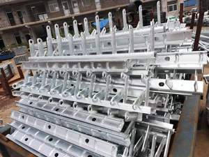 Nhà máy cung cấp mạ kẽm cách điện đá thứ cấp/khung thứ cấp/D khung sắt cho phần cứng Dòng cực - Product Image 6