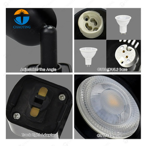 Đèn Rọi Trần Gu10 Mới Hệ Thống Chiếu Sáng Đường Ray 2 3 4 Dây Đèn <span class=keywords><strong>Led</strong></span> Đèn Rọi Mr16 Đúc Bằng Nhôm - Product Image 3