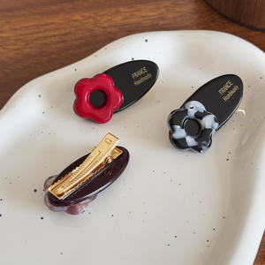 الكورية تصميم زهرة حلوة مشبك منقار البط مصغرة مقاطع الشعر خلات للفتيات - Product Image 4