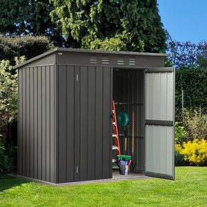 Casa Contenedor Portátil de Panel de Aluminio y Plástico Estable, Venta Directa de Fábrica, <span class=keywords><strong>Caseta</strong></span> de Jardín Prefabricada con Muebles - Product Image 5
