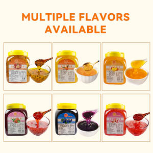 Confiture d'ananas de vrais fruits légers de 2,5 L avec emballage de sac de bouteille certifié de sécurité alimentaire de pulpe <span class=keywords><strong>pour</strong></span> les magasins de thé aux fruits et de thé à bulles - Product Image 4