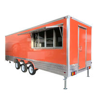Concession mini remorque alimentaire portable chariot à dessert kiosque de café à vendre camion de nourriture mobile avec cuisine complète