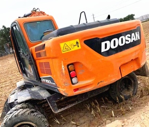 Excavadora de Ruedas Doosan DX 150 Usada Original en Buenas Condiciones Excavadora Doosan de 15.5 Toneladas Excavadora de Segunda Mano - Product Image 3