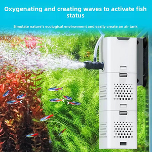 Filtro Inteligente Integrado para Pecera Pequeña, Generador de Oxígeno, Bomba de Circulación de Agua, Purificación de Agua, Oxigenación, Ultrasilencioso - Product Image 1