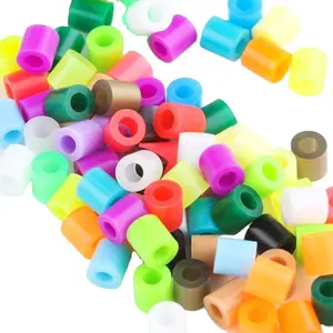 Venta caliente Perler PE Beads 5mm Fuse Beads kit para niños DIY juguetes hechos a mano