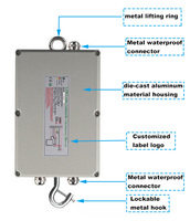 30W LED Notfall-Treiber für UFO LED Hallenleuchte Kaltweiß Lithium-Batterie-Backup IP65 DC300V