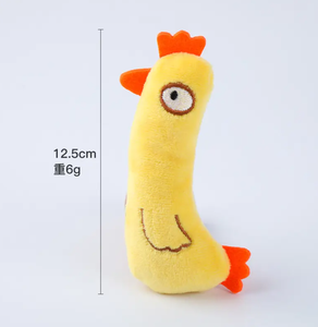 Diseño de animales de dibujos animados gato interactivo <span class=keywords><strong>Catnip</strong></span> Juguetes Divertidos para gatito gato Kicker dentición masticar jugando - Product Image 4