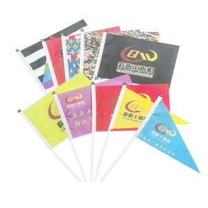 Banderas Personalizadas de Alta Calidad con Impresión Personalizada y Formas a Medida para Animar y Animar a la Multitud - Product Image 4