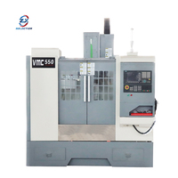 Vente directe usine – Centre d'usinage CNC 3 axes de haute qualité VMC550, fraiseuse verticale avec commande GSK, BT40 simple