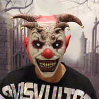Masque d'Halloween en latex, masque de tête pour Halloween