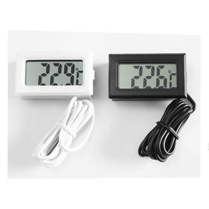 रेफ्रिजरेटर फ्रीजर थर्मामीटर के लिए वाटरप्रूफ जांच थर्मामीटर के साथ इलेक्ट्रॉनिक डिजिटल थर्मामीटर - Product Image 6