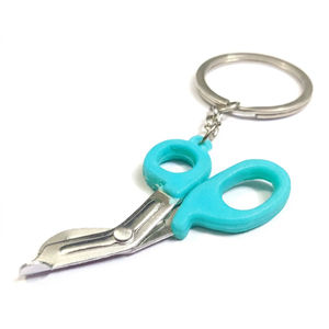 Mini ciseaux utilitaires en acier inoxydable pour infirmières, ouvre-bouteille, porte-clés - Noir, cadeau pour infirmières, médecins, étudiants, amis - Product Image 1